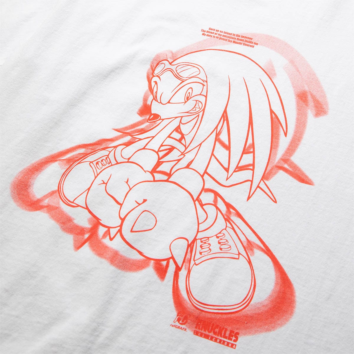 Stray Rats T-Shirts X SONIC THE HEDGEHOG KNUCKLES 1998 TEE