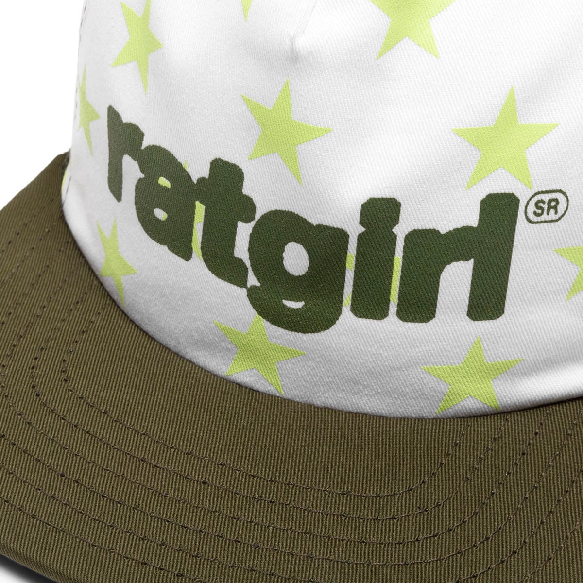 Stray Rats Headwear BROWN / O/S RATGIRL STAR TRUCKER HAT