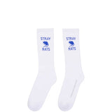 Stray Rats Bags & Accessories WHITE/BLUE / O/S RAT SOCK