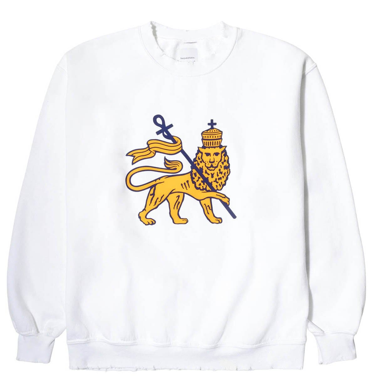 Sasquatchfabrix Hoodies & Sweatshirts JAH LION CREWNECK SWEATSHIRT