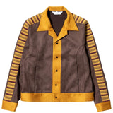 Sasquatchfabrix Outerwear SYNTHETIC SUEDE TRACK JACKET