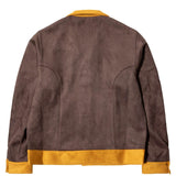 Sasquatchfabrix Outerwear SYNTHETIC SUEDE TRACK JACKET
