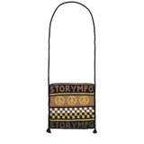 STORY mfg. Bags PEACE POWER BLACK / O/S / STSH-PPB STASH BAG