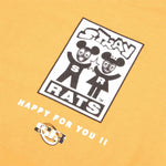 Load image into Gallery viewer, Stray Rats T-Shirts HAPPY FOR U TEE
