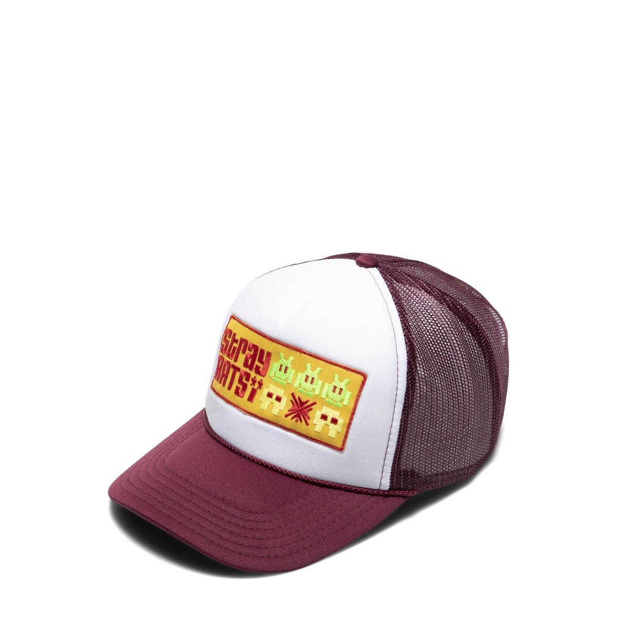 Stray Rats Headwear MAROON / O/S INVADER TRUCKER HAT