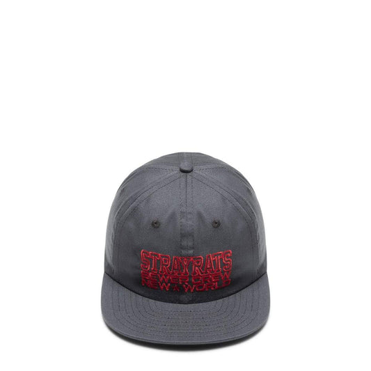 Stray Rats Headwear CHARCOAL / O/S NEW WORLD HAT