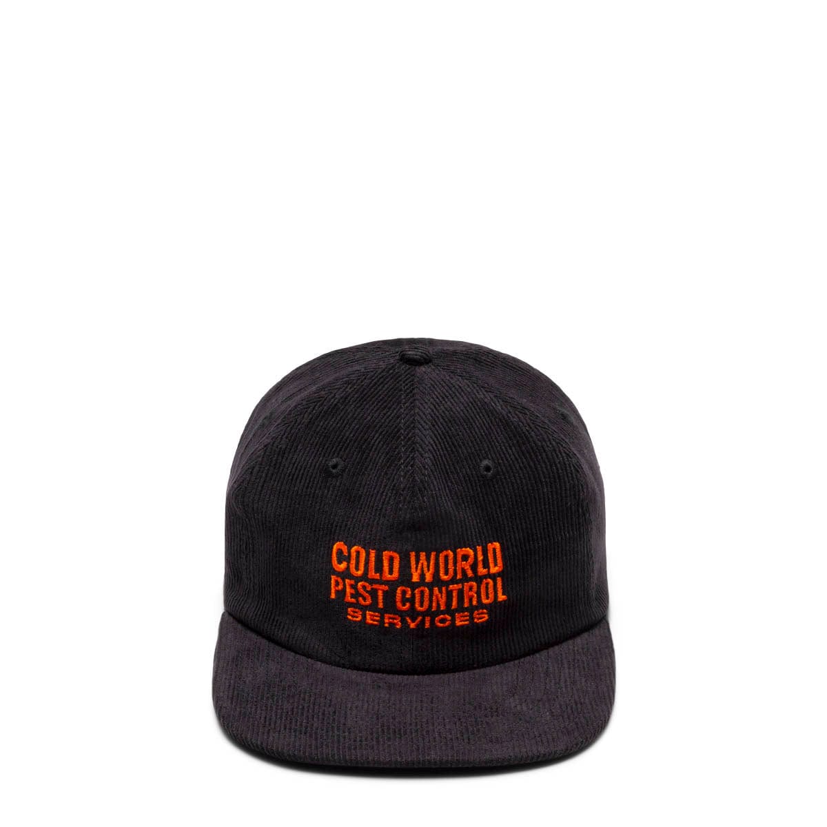 Cold World Frozen Goods Headwear BLACK / O/S PEST CONTROL CORDUROY HAT