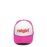 Stray Rats Headwear PINK / O/S RATGIRL TRUCKER HAT