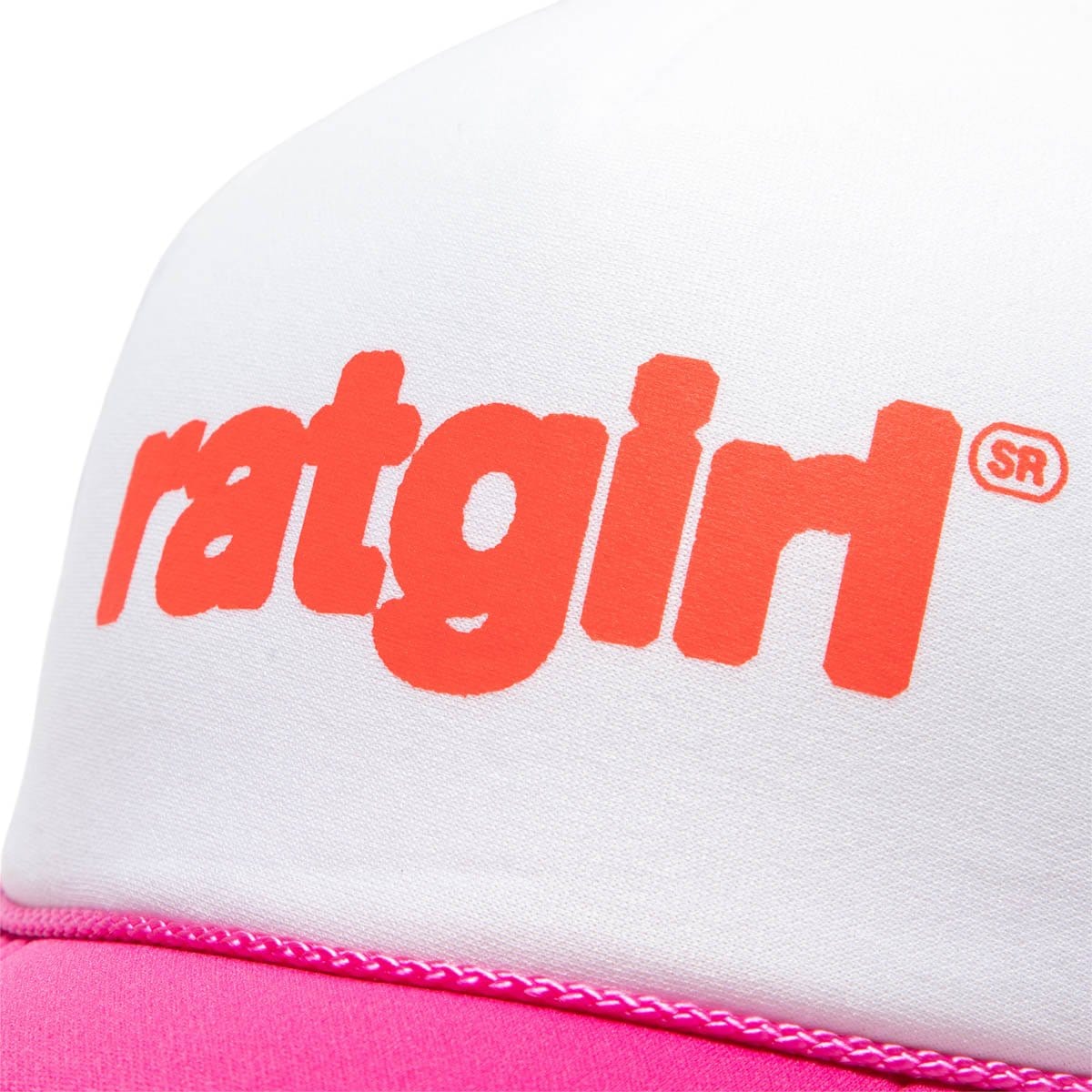 Stray Rats Headwear PINK / O/S RATGIRL TRUCKER HAT