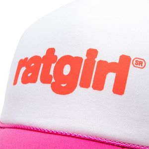 Stray Rats Headwear PINK / O/S RATGIRL TRUCKER HAT