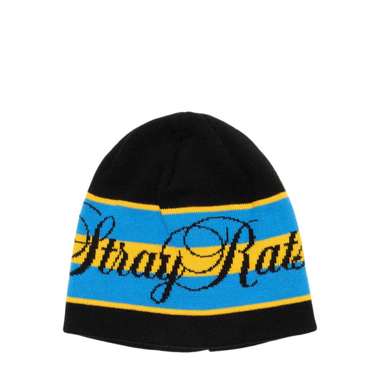 Stray Rats Headwear BLACK / O/S SCRIPT BEANIE