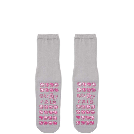 Stray Rats Socks GREY / O/S WONKY FALL PREVENTION SOCKS