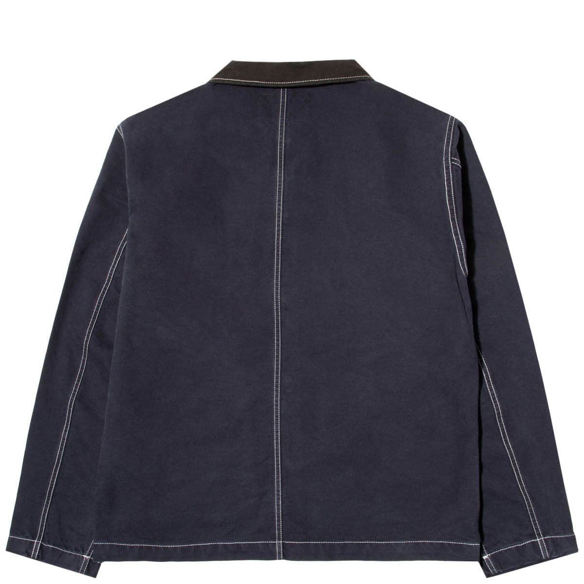 BRUSHED MOLESKIN CHORE JACKET Navy – Bodega