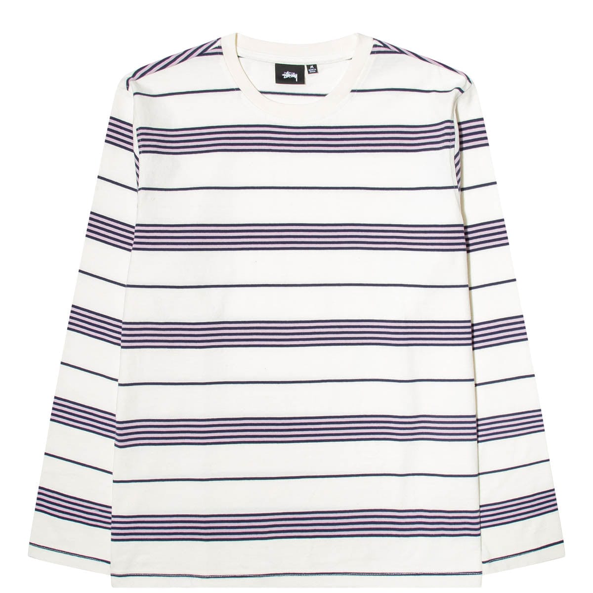 Stüssy T-Shirts ASHER STRIPE LS CREW