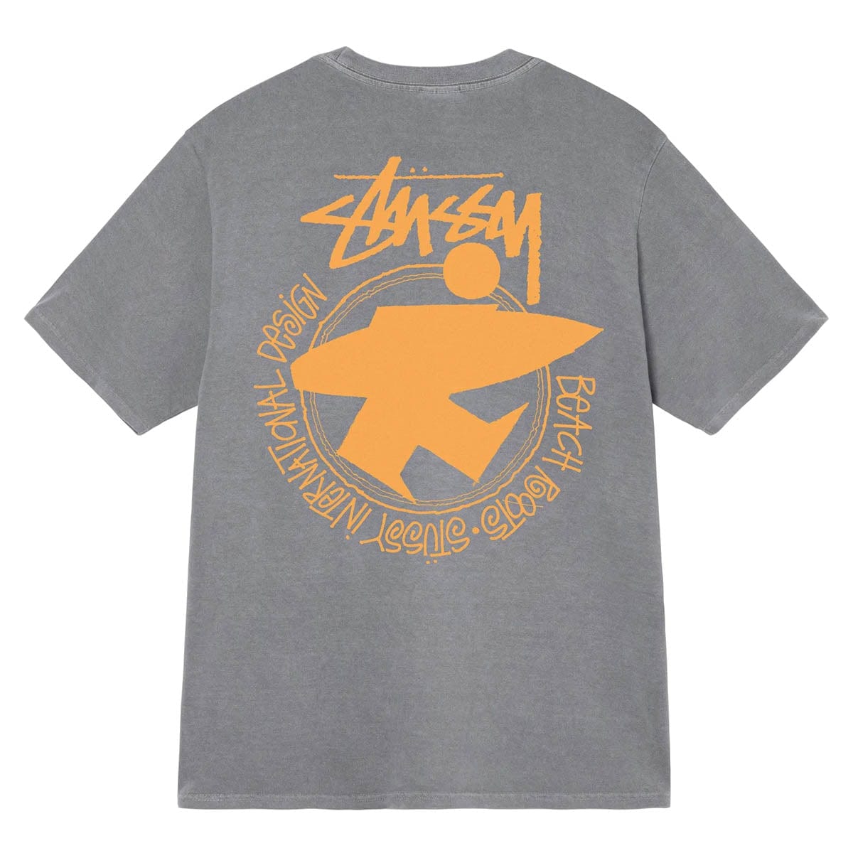 Stüssy T-Shirts BEACH ROOTS PIG. DYED TEE