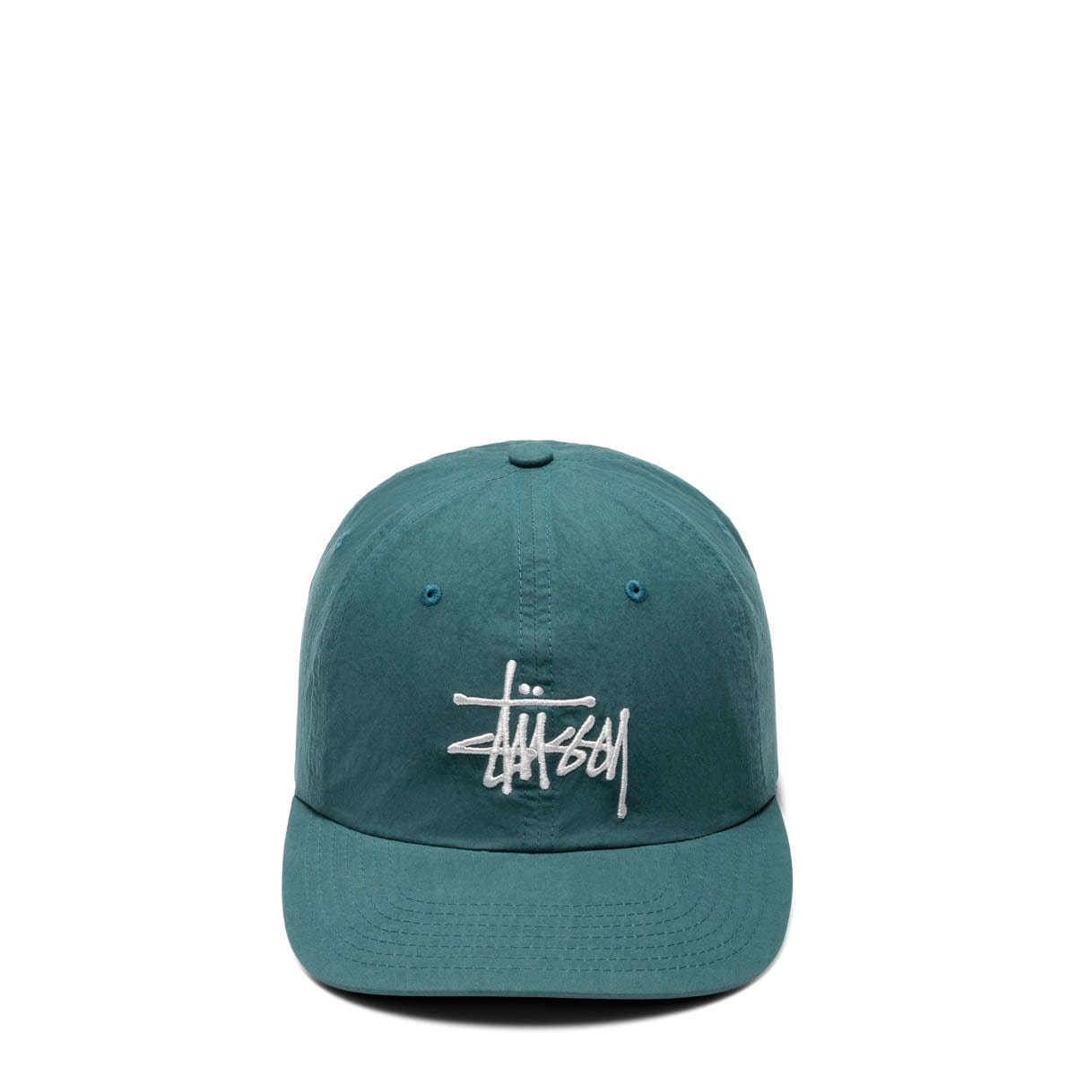 Stüssy Headwear DARK TEAL / O/S BIO WASHED BIG LOGO LOW PRO