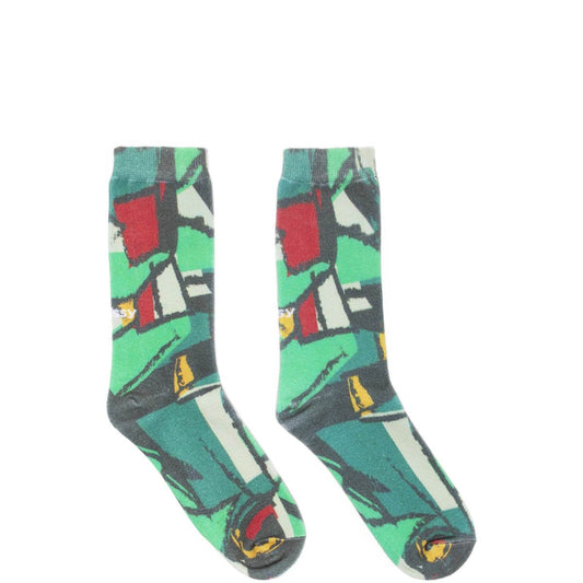 Stüssy Bags & Accessories MULTI / O/S BLOCK PRINT SOCKS