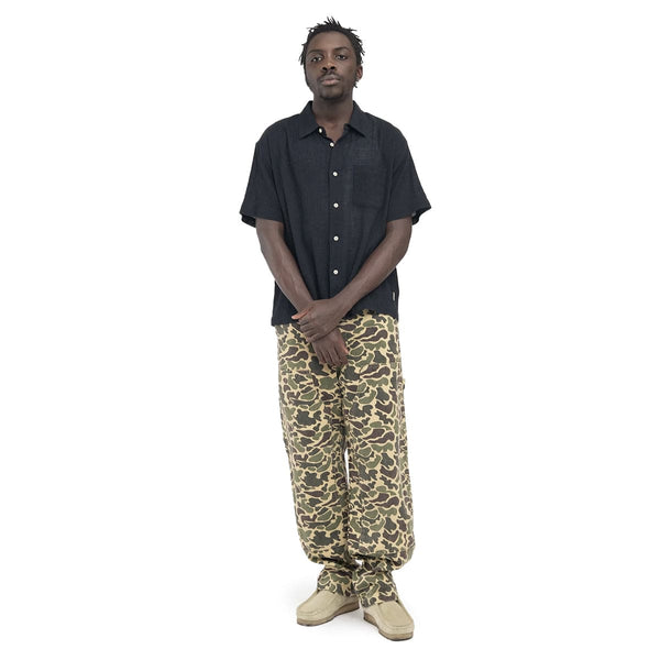 CAMO CANVAS WORK PANT Brown | Bodega