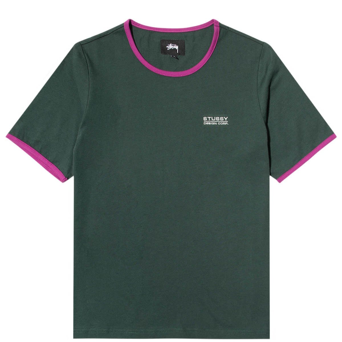 Stüssy T-Shirts WOMEN'S CONTRAST BINDING TEE