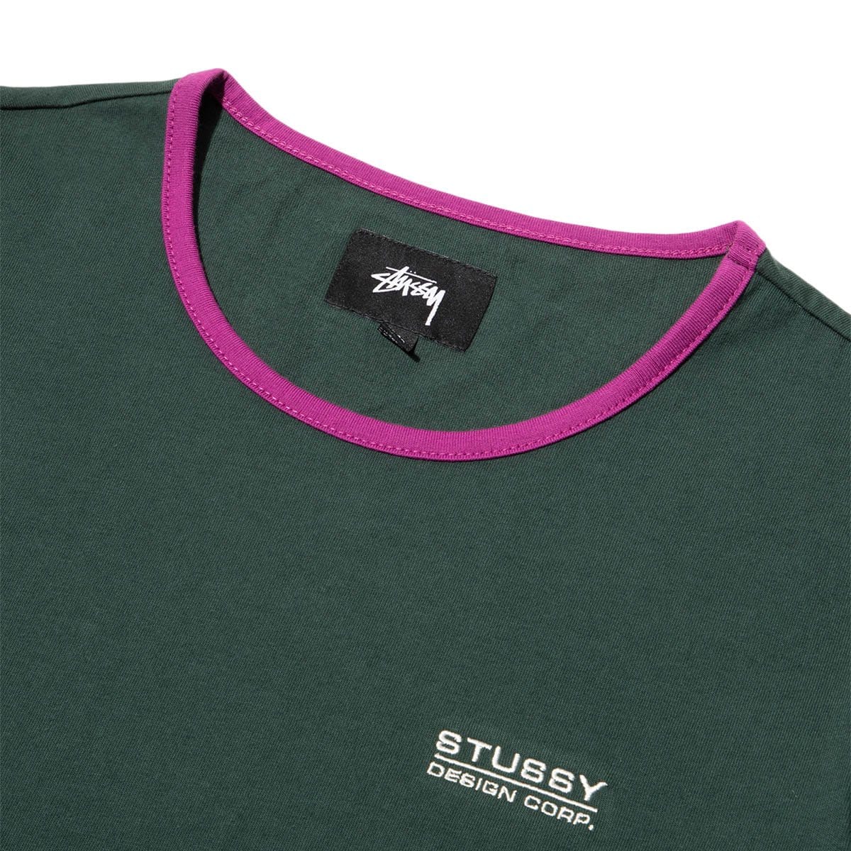Stüssy T-Shirts WOMEN'S CONTRAST BINDING TEE