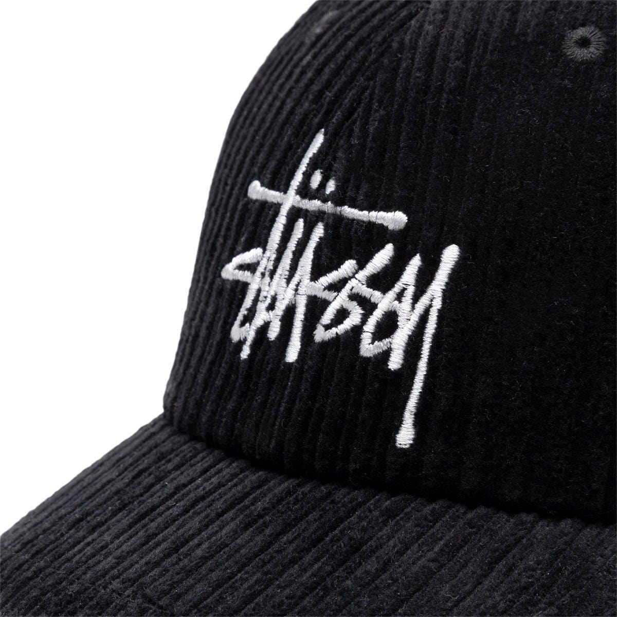 Stüssy Headwear BLACK / O/S CORDUROY BIG LOGO LOW PRO CAP