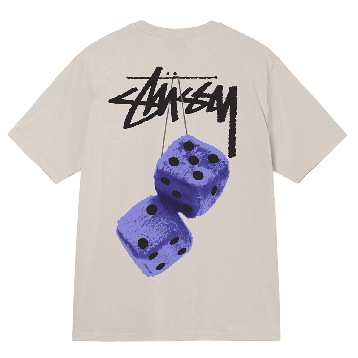 Stüssy T-Shirts FUZZY DICE TEE