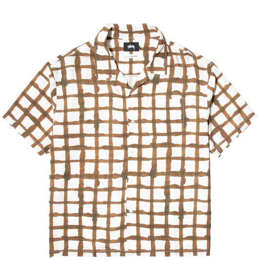 Stüssy Shirts HAND DRAWN GRID SHIRT