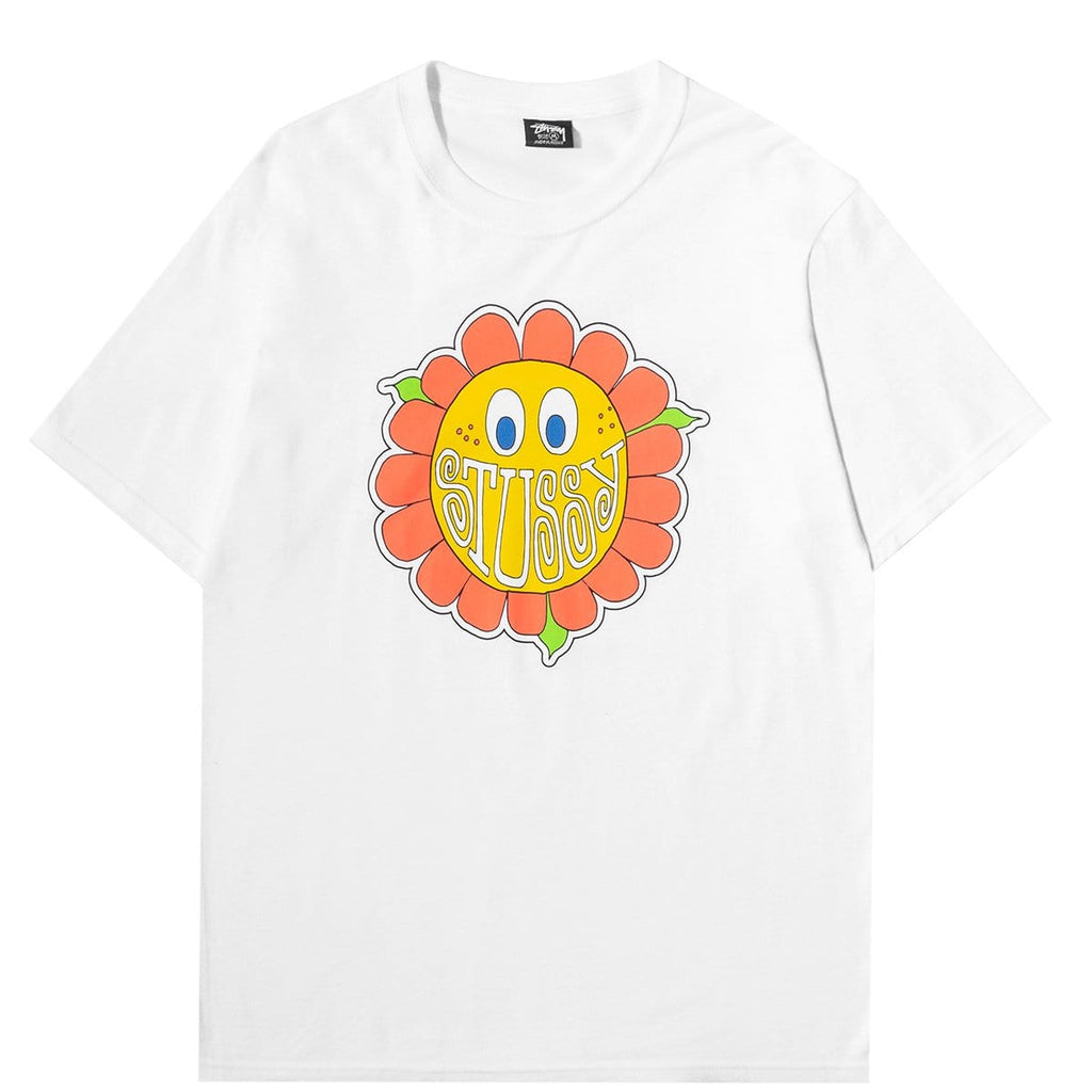 Stüssy T-Shirts HAPPY FLOWER TEE