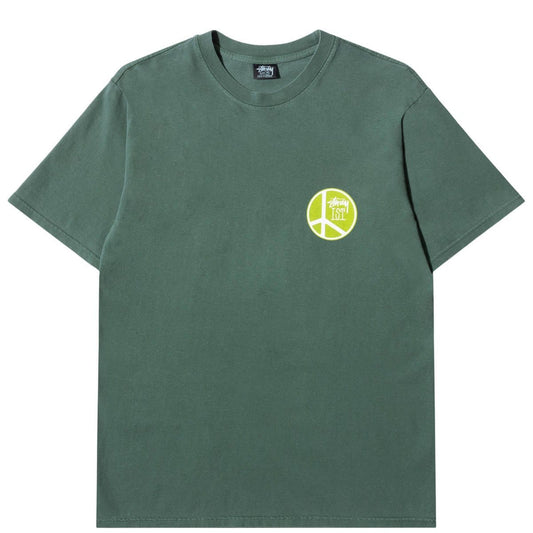 Stüssy T-Shirts PEACE DOT PIGMENT DYED TEE