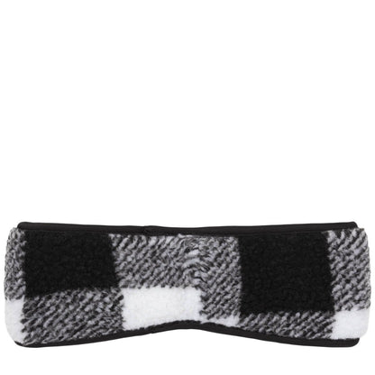 Stüssy Headwear BLACK / O/S PLAID POLAR FLEECE HEADBAND