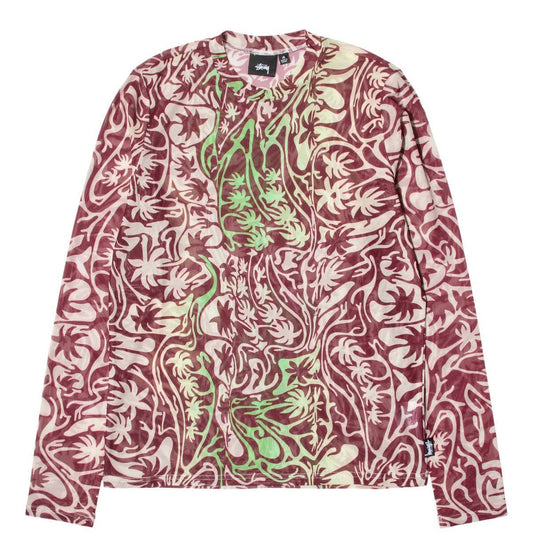 Stüssy T-Shirts PSYCHEDELIC PALM TREE LS