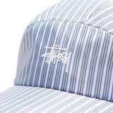 Stüssy Headwear BLUE / OS SHIRTING STRIPE RUNNER CAP