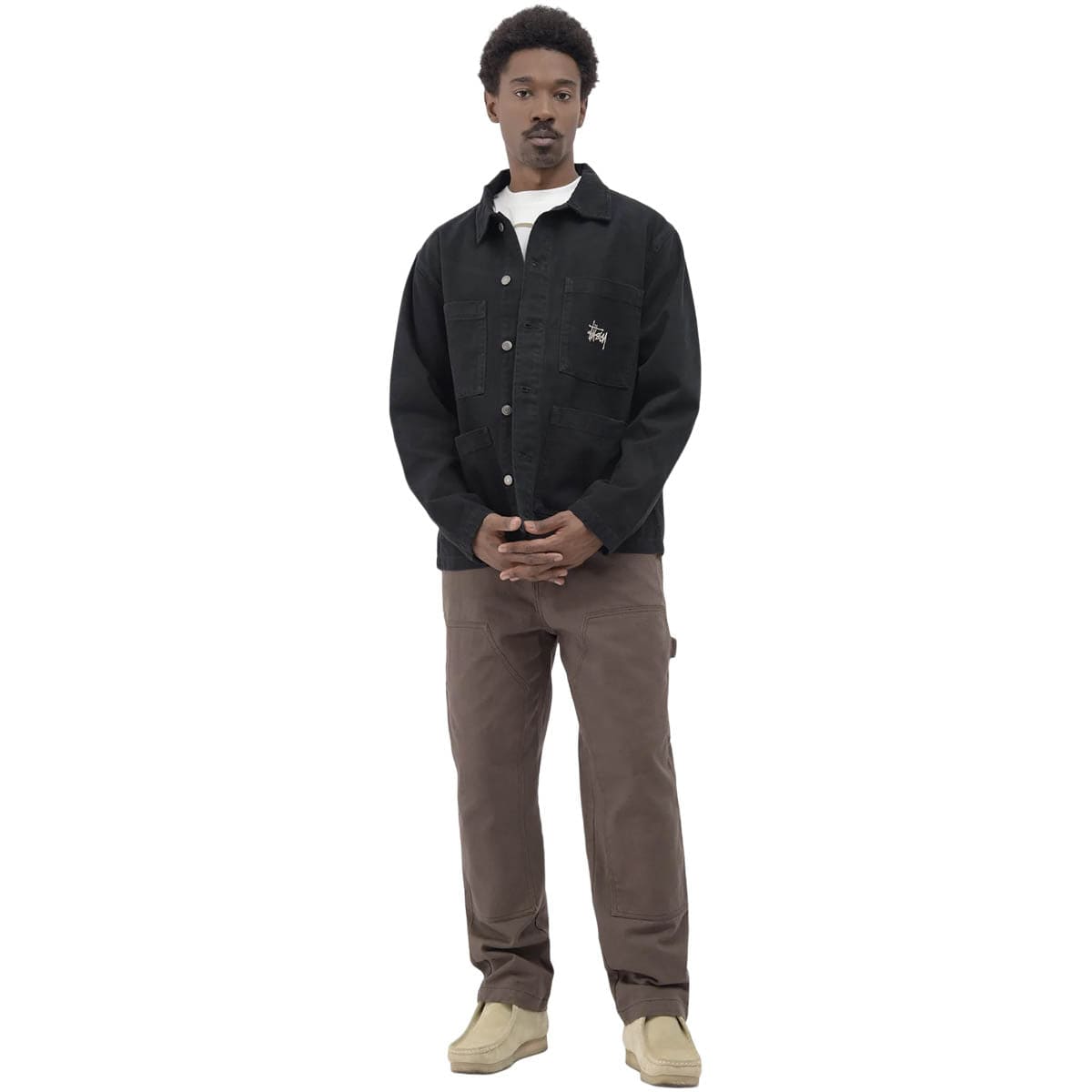 Stüssy Bottoms SPOTTED BLEACH WORK PANT