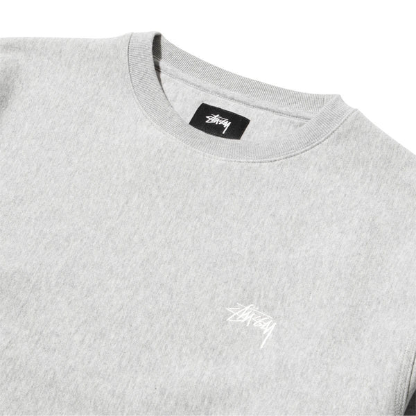 STOCK LOGO CREW Grey Heather – Bodega