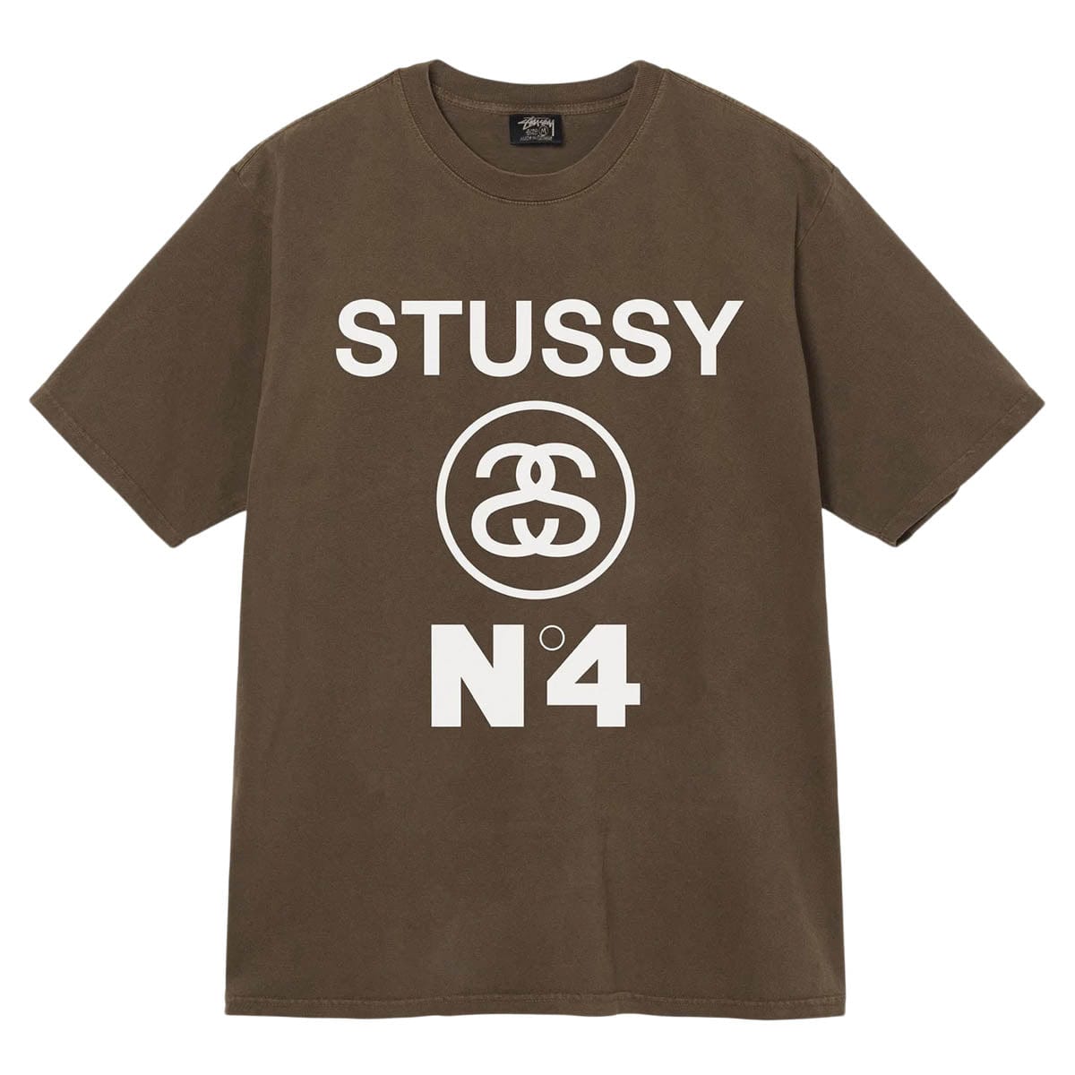 Stüssy T-Shirts NO.4 PIG. DYED TEE