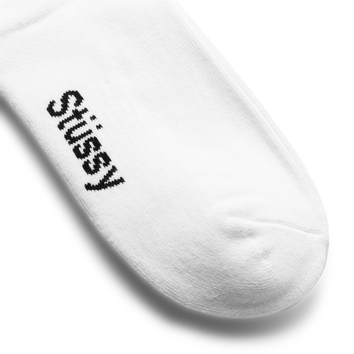 Stüssy Socks WHITE/BLACK / O/S SURFMAN CREW SOCKS