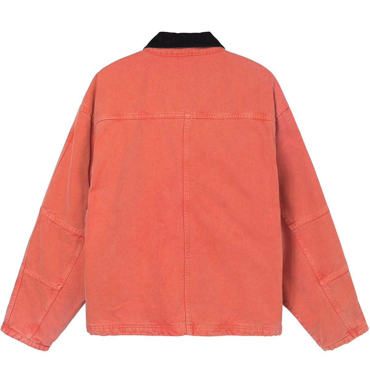 Stussy popular washed canvas jacket orange XL