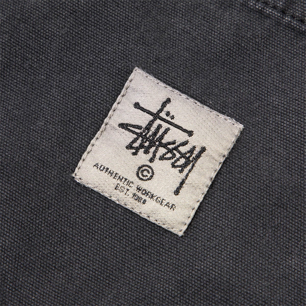 WASHED CANVAS WORK PANT