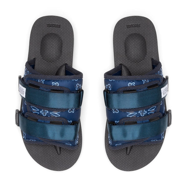 SUICOKE Moto-Cab PT02 Sandals - Navy