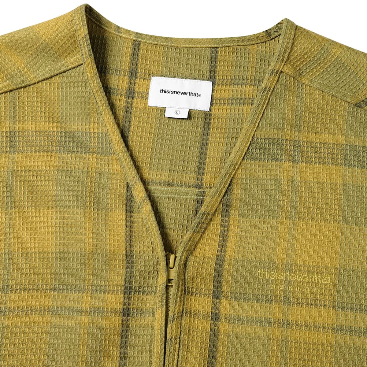 thisisneverthat Outerwear WAFFLE CHECK VEST