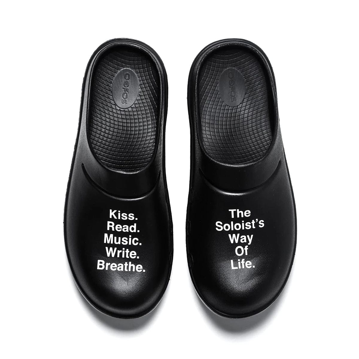 CLOGS ./THE SOLOIST'S WAY OF LIFE./ BLACK | Bodega