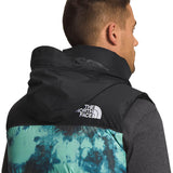 The North Face PRINTED 1996 RETRO NUPTSE VEST WASABI ICE DYE PRINT