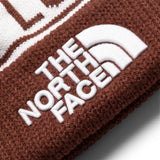 The North Face Headwear DARK OAK / O/S RETRO TNF POM BEANIE