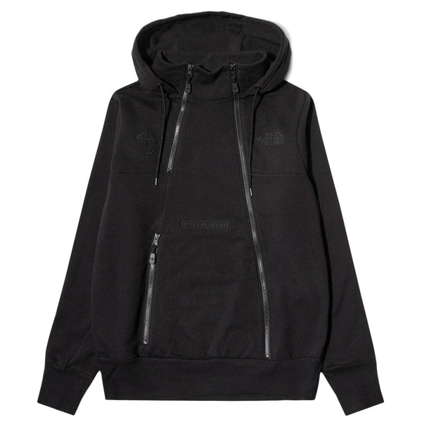 STEEP TECH LOGO HOODIE TNF BLACK Bodega