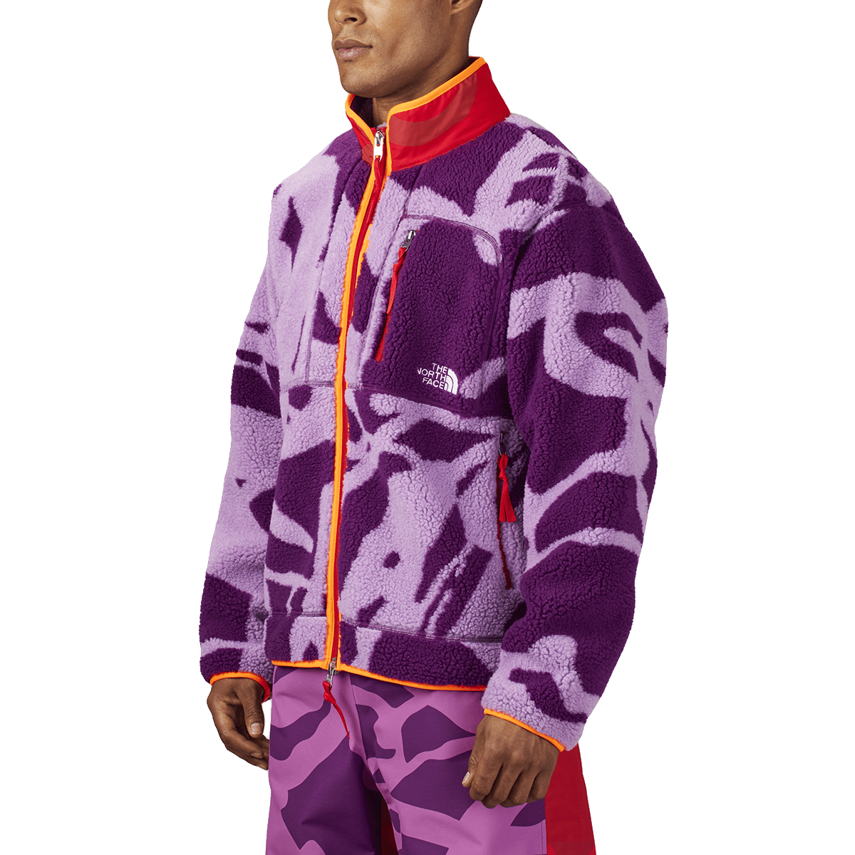 XX KAWS FREERIDE FLEECE JACKET PAMPLONA PURPLE | Bodega