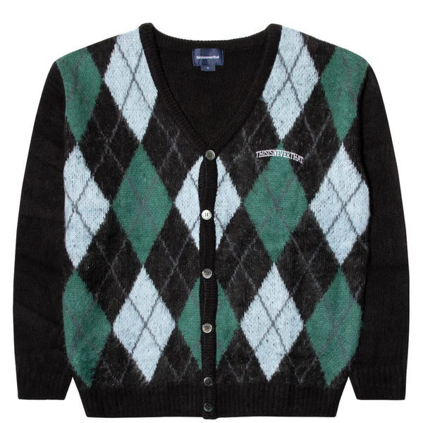 ARGYLE CARDIGAN