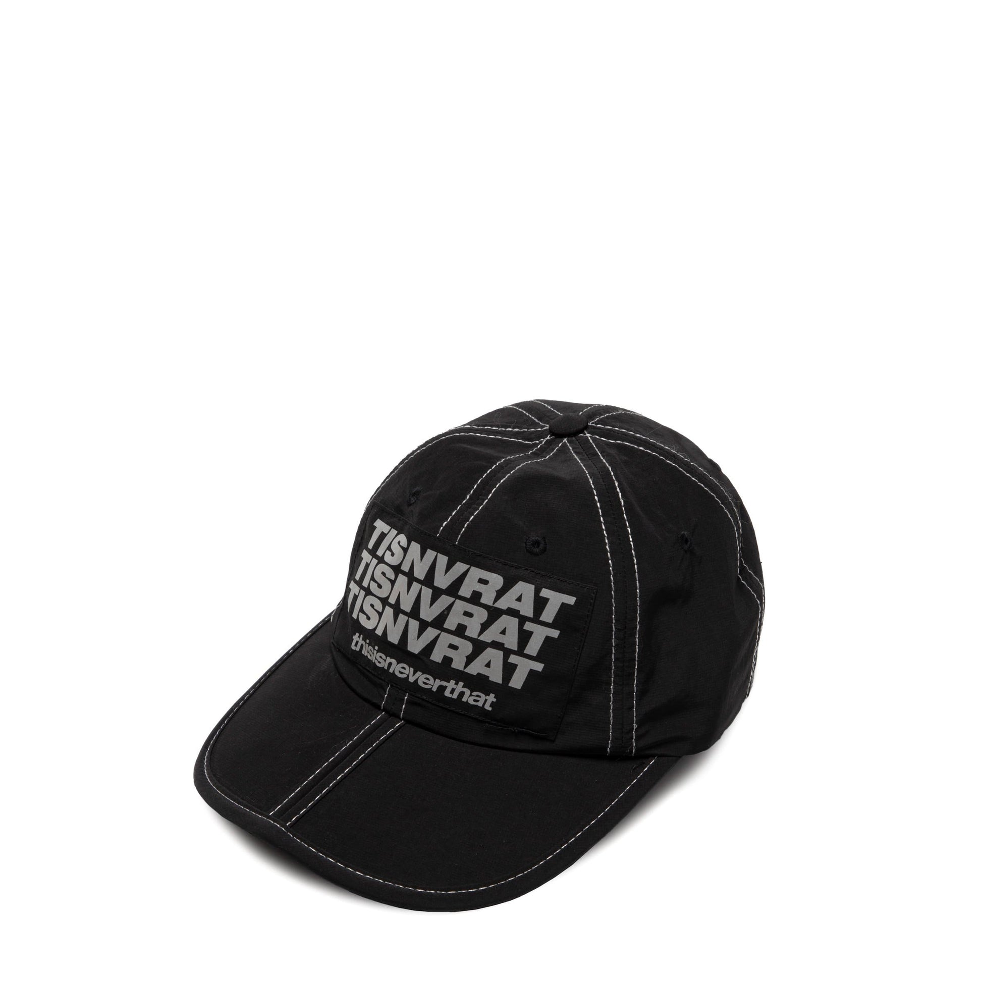 thisisneverthat Headwear BLACK / O/S REFLECTIVE FOLDING BILL CAP