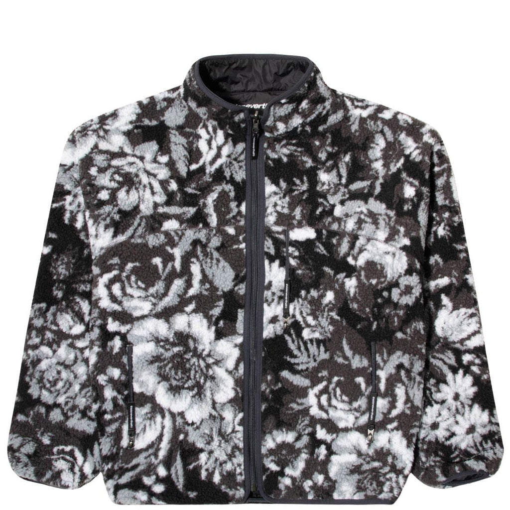 REVERSIBLE BOA FLEECE JACKET Flower – Bodega