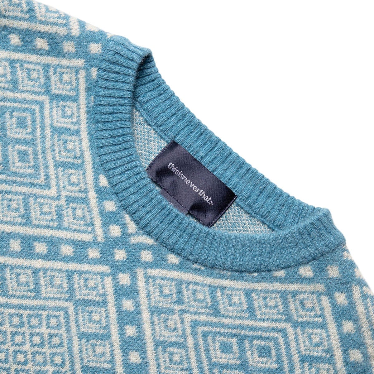 this Knitwear MOROCCAN JACQUARD SWEATER
