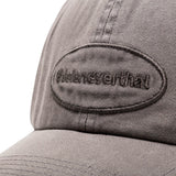 thisisneverthat Headwear CHARCOAL / O/S OVERDYED E/T-LOGO CAP